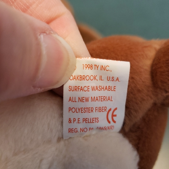 Ty Beanie Baby Tracker the Bassett Hound - Picture 2 of 8